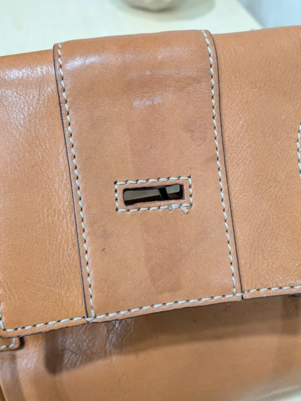 Michael Kors Leather Satchel Shoulder Bag